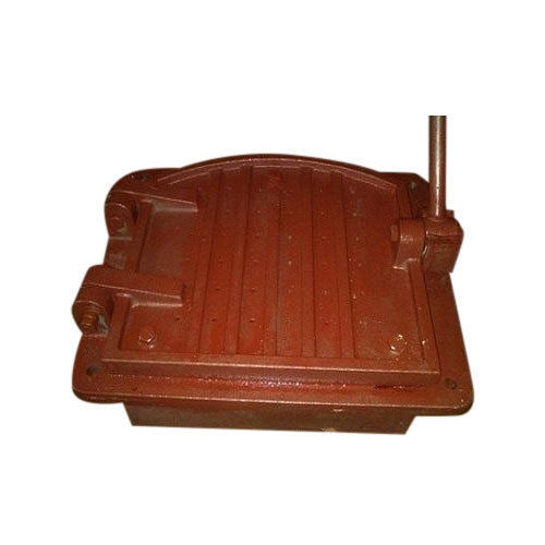 Cast Iron Paint Coated Furnace Manhole Door