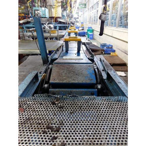 Mild Steel Paint Coated Slat Conveyors