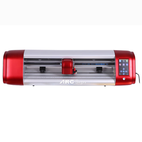 Red 3 In 1 Cutting Plotter Machine