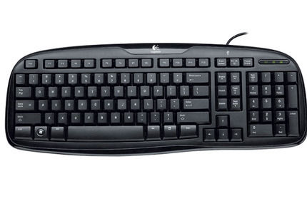 Black Computer Keyboard (Logitech)