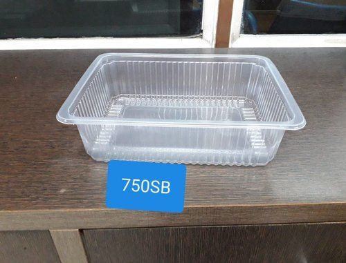 Plastic Rectangular Food Container