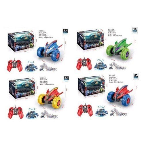 Multi Color Rechargeable Kids Stunt Car