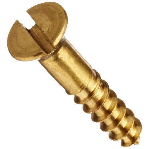 Slotted Countersunk Head Brass Wood Screw At Best Price In Delhi