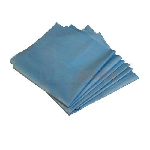 White Blue Color Rubber Draw Sheet