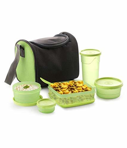 Floraware Fresh 5 Container Lunch Box With Bag 