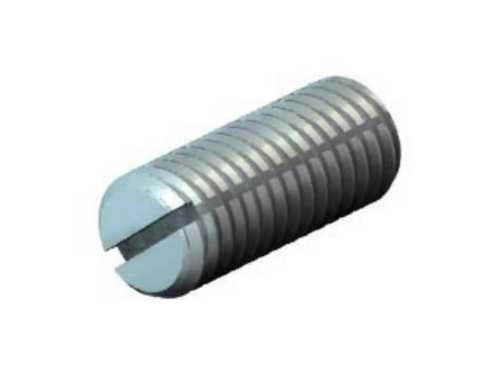 Stainless Steel Ms Slotted Grub Screw