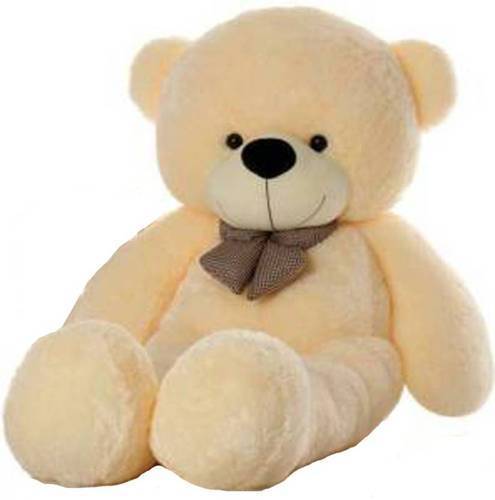 Stuffed 3.5 Feet Cream Teddy Bear