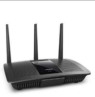 Linksys Max-Stream AC1900 Wi-Fi Router - Dual-Band Speeds Up to 1.9 Gbps | MU-MIMO Technology, 4 Gigabit Ethernet Ports, Smart Wi-Fi Control