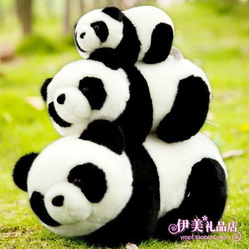 Black And White Panda Soft Toy For Kids