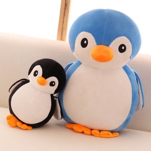 Multi Color Penguin Stuffed Toy For Kids