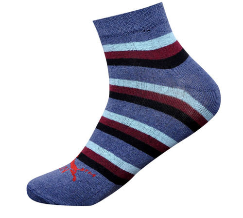 Jeans Blue Mens Ankle Casual Socks Age Group: Adult