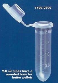 Micro Centrifuge Tube 2Ml Equipment Materials: Laboratory Product