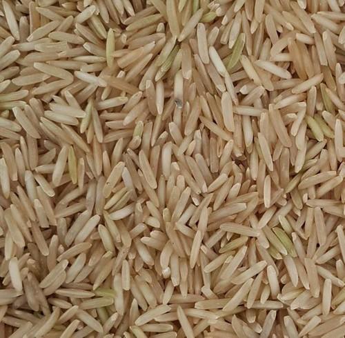 White Partial Polished Brown Basmati Rice