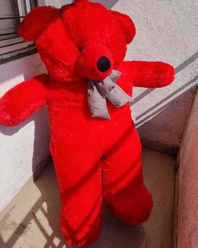 teddy bear image red colour