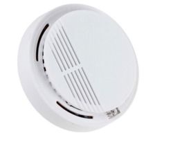 Round Shape Standalone Smoke Detector Application: Room