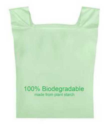 Green Eco Friendly Biodegradable Carry Bags, Sizes 1-5 Kg 