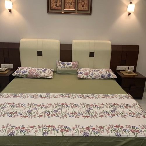 Assorted Home Printed Linen Bed Sheet