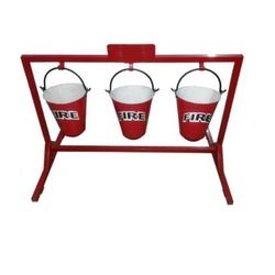 Painted Fire Buckets Stand Application: Industrial