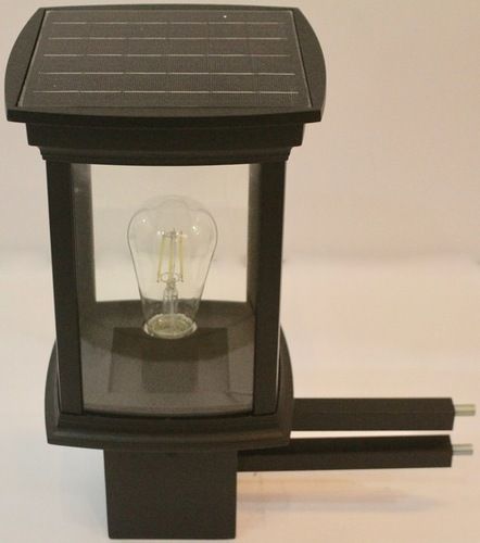 Black / Grey Raylios Solar Lights (Ms-013)