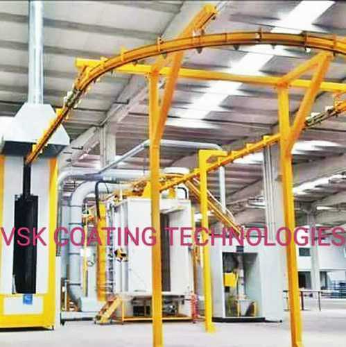 Conveyorised Powder Coating Plant - Semi Automatic, Industrial Use | Low Energy Consumption, Heavy Duty, Optimum Performance