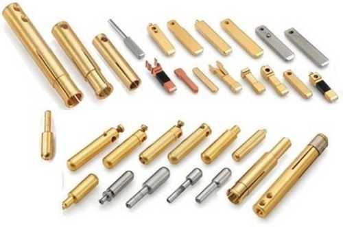 Round Shape Polished Brass Pins, Packaging Type: Box