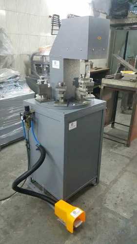 Grey Semi Automatic Aluminium Punching Machine