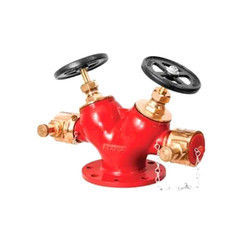 Double Outlet Landing Valve