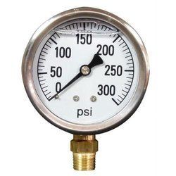 Mild Steel Analog Pressure Gauge Accuracy: +-2  %