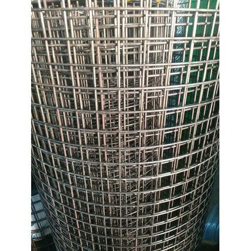 Silver Mild Steel Mill Finish Ms Welded Wire Mesh