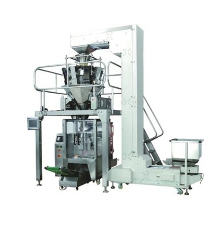 Multi Head Weigher Vertical Packing Machine for Snacks/Granules/Tea/Dry Fruits