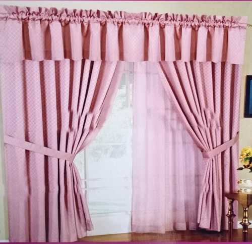 Plain Pattern Valance Curtains