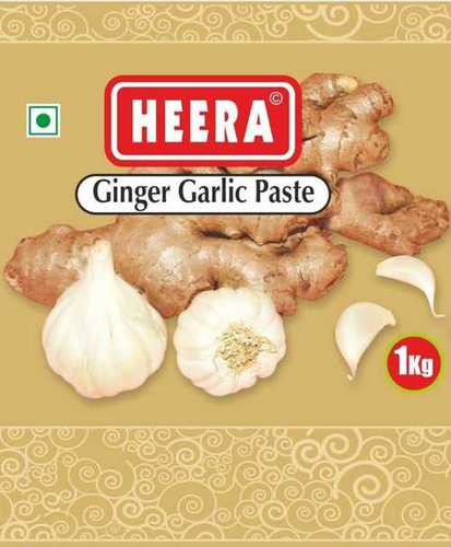 Light Brown 1Kg Ginger Garlic Paste, Calcium: 18Mg