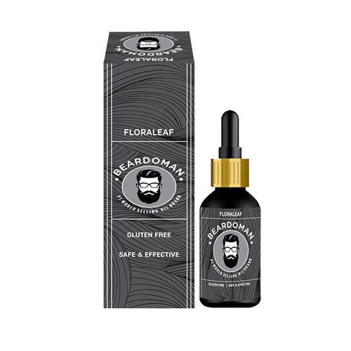 BEARDOMAN Beard and Mustache Growth Oil for Men