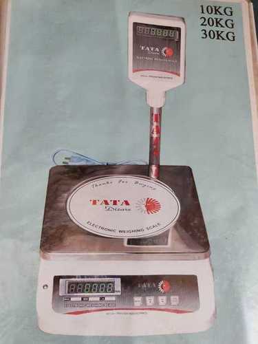 Silver Electronic Digital Weighing Scale 