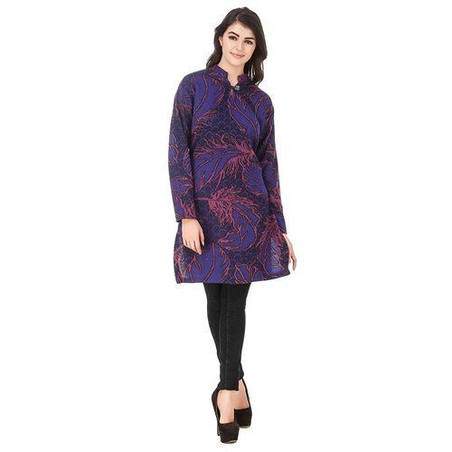 Ladies Casual Wear Woolen Kurtis