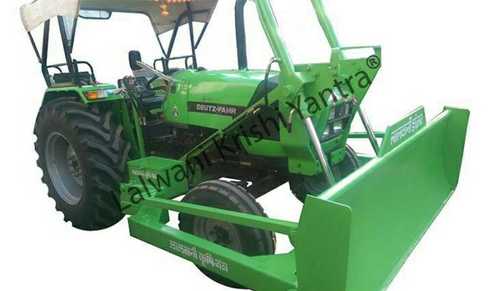 Green Tractor Mounted Land Leveler For Agricultural