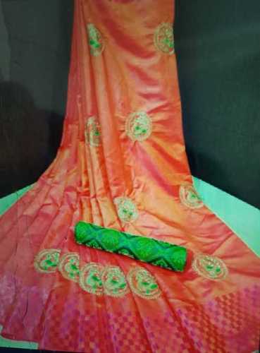 Anti Wrinkle Festival Wear Silk Sarees