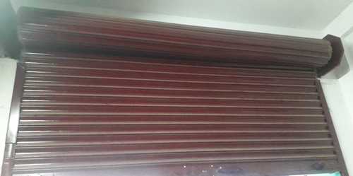 Red Automatic Iron Rolling Shutter 