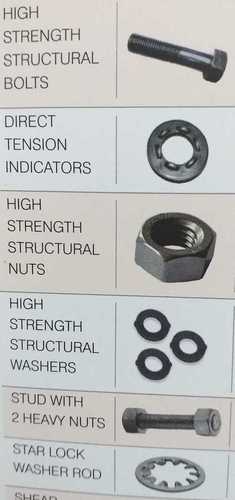 Mild Steel Fasteners Nuts Bolts Grade: Superior