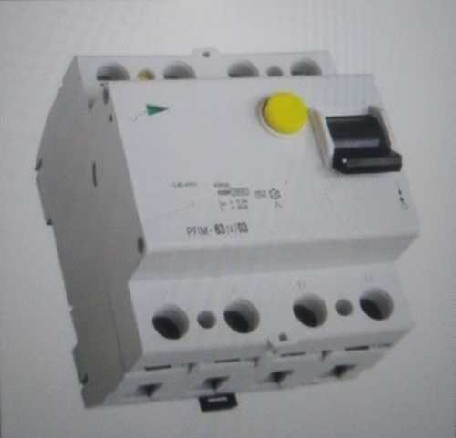 White Shock Proof Earth Leakage Circuit Breaker