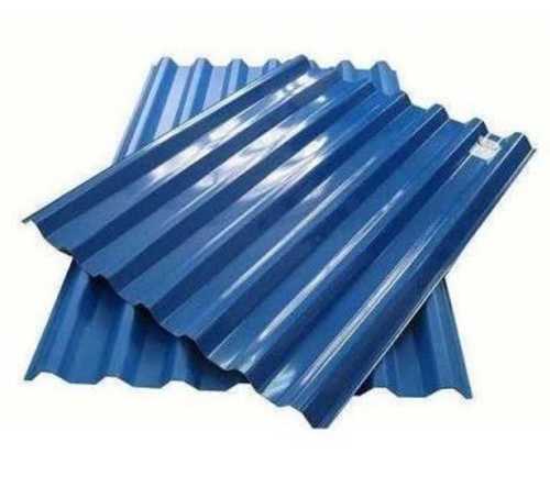 Color Coated Metal Roofing Sheets - 2-3 mm Thickness, Available in Red, Blue, Green | New Cold Rolled Finish, Plain Pattern