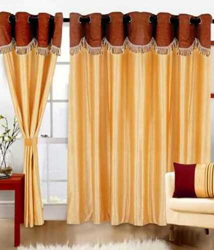 Fancy Plain Window Curtain, Gsm: 150-200 Gsm Size: Customized