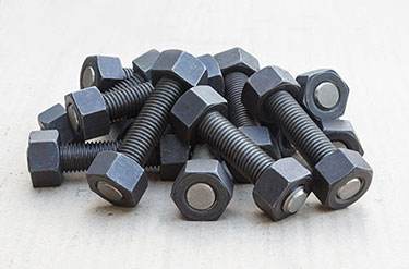 High Temperature Stud Bolts - High Strength Steel, For High Pressure Flange Connections | Compatible with Hex and Heavy Hex Nuts