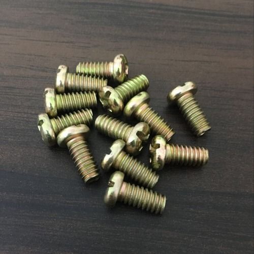 Silver Stainless Steel Round Head Screw