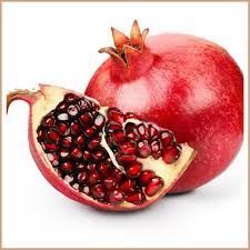 Common Fresh Red Pomegranates For Making Juice And Syrups