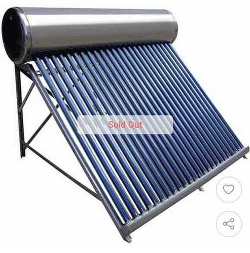 Blue Semi Automatic Solar Water Heater