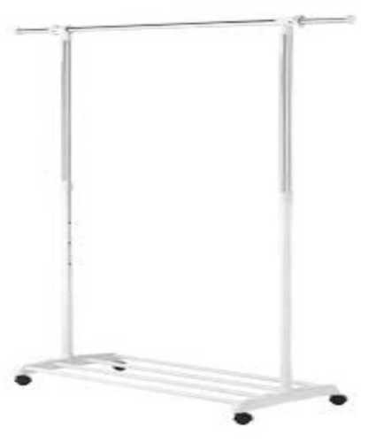 Steel Silver Adjustable Garments Racks