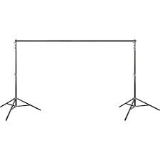 High-Quality Lightweight Photography Backdrop Stand - Sturdy Spring Loading, Non-Slip Locks | Engineered for Easy Handling, Tear-Resistant Edges, Perfect for Beginners to Professionals