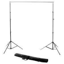 Photography Backdrop Support System - Lightweight, Spring-Loaded Design | Easy to Handle, Non-Slip Locks, Premium Quality for Studio Use