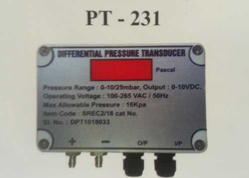 Silver Ultra High Pressure Transducer 